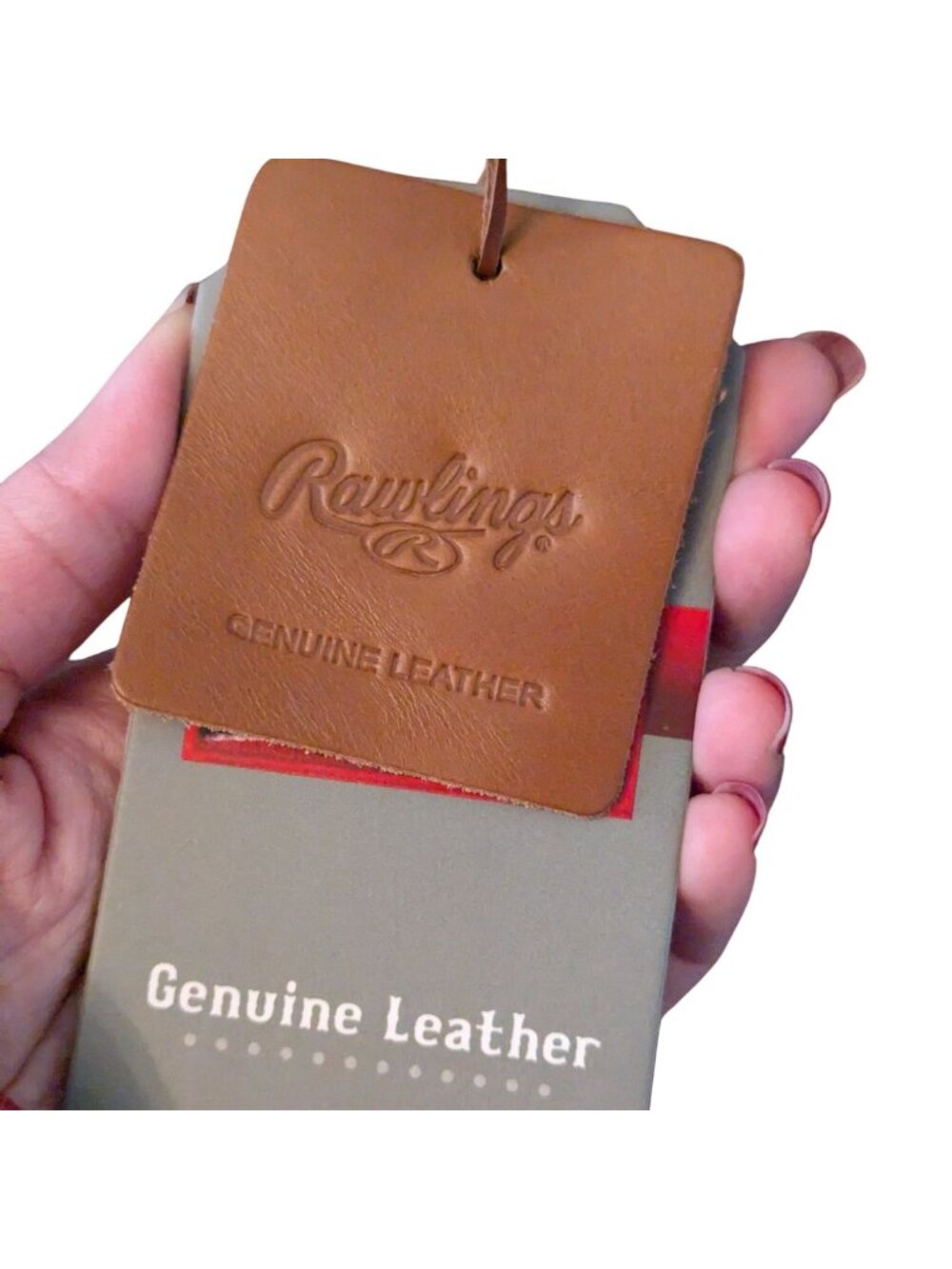 Rawlings Hand Made Tan Saddle GENUINE LEATHER Backpack Full Size Medium - Picture 3 of 9